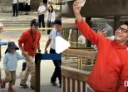 撒贝宁敦煌行