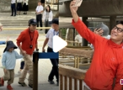 撒贝宁敦煌行